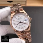 Rolex Land Dweller Replica Rose Gold 36 mm 127235