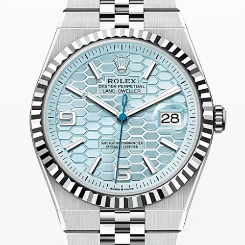 Rolex-land-dweller 40 mm ice-blue Replica Watch