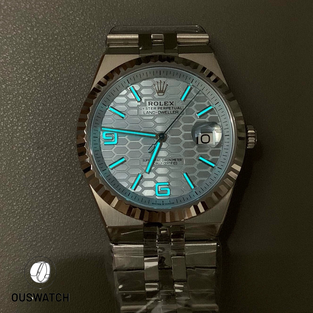 Top replica rolex watch land dweller m127236