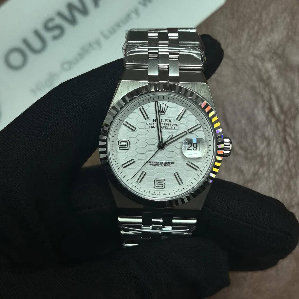 rolex-land-dweller-36-white-gold-watch-m127234-front-view-super-clone