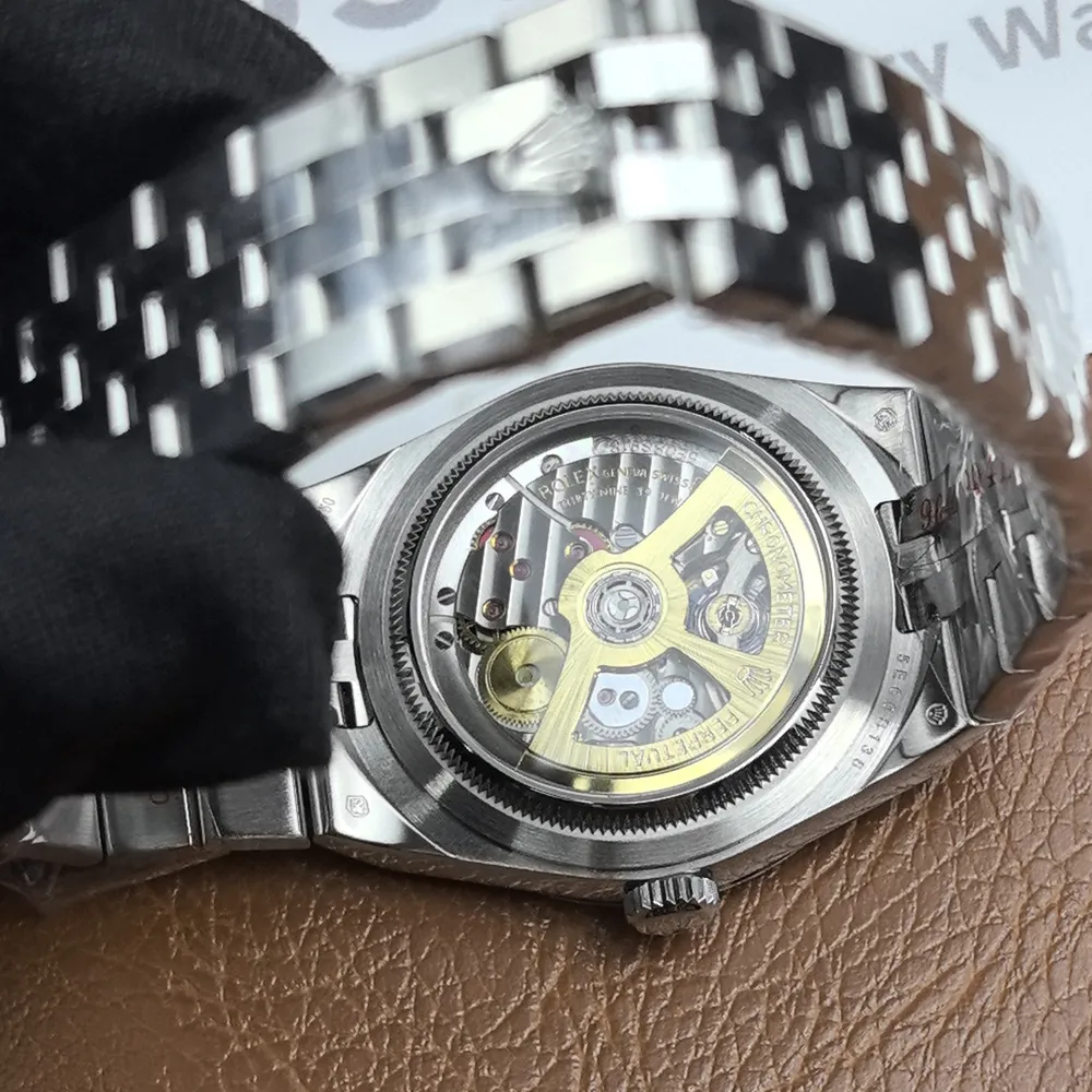 Rolex Land Dweller 127334 7135 movement close-up