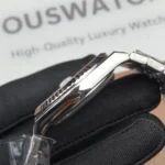 Rolex Land Dweller Replica 40mm satin finish display