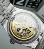 Replica Rolex Land‑Dweller Ice Blue 127336‑0001 movement close‑up