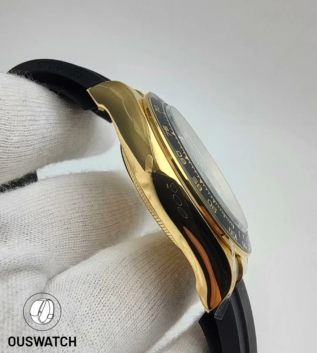 Super clone Rolex 126518LN Daytona blue dial with satin-brushed finish details