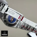 Rolex Daytona 126509 men’s watch with open folding clasp.