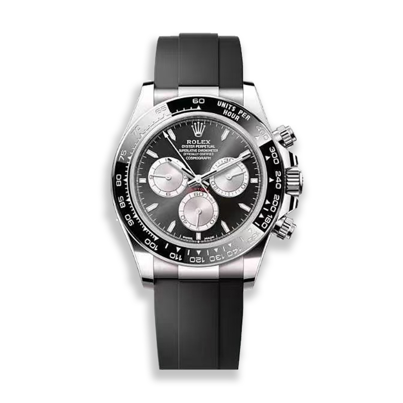 Super Clone Rolex Daytona 126519LN-0002 with black and steel dial
