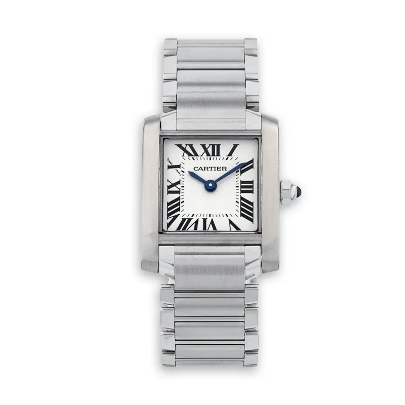 Cartier Tank Française Stainless Steel W51008Q3 Womens Watch Cartier Tank Française Stainless Steel W51008Q3 Womens Watch